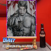 Tupac Shakur Canvas Art by Chris Tutty - Thug Life Hip Hop Legend Portrait