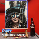 Slash Canvas Art by Chris Tutty - Guns N' Roses Guitar Legend Portrait