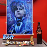 Prince Canvas Art by Chris Tutty - Prince in Purple Pop Legend Portrait