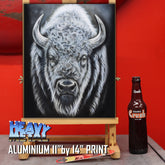 Spirit of the Plains - Bison Wildlife art by Chris Tutty