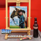 "Strength in Stillness " Amber Marshall portrait by Chris Tutty