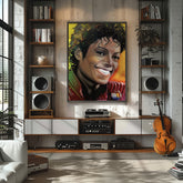 Michael Jackson Canvas Art by Chris Tutty - King of Pop Iconic Talent