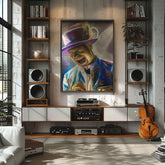 Gord Downie Canvas Art by Chris Tutty - Encore Tragically Hip Canadian Rock