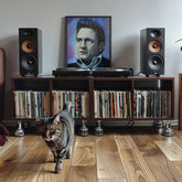 Johnny Cash Canvas Art by Chris Tutty - Hurt Country Legend Portrait