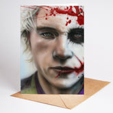 Heath and the Joker Greeting card
