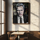 Christopher Walken Canvas Art by Chris Tutty - Walken in Calgary Actor