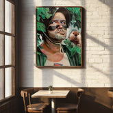 Golf Canvas Art - Bushwood Bill Murray by Chris Tutty