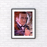 Sean Connery Canvas Art by Chris Tutty - The Essence of 007 James Bond
