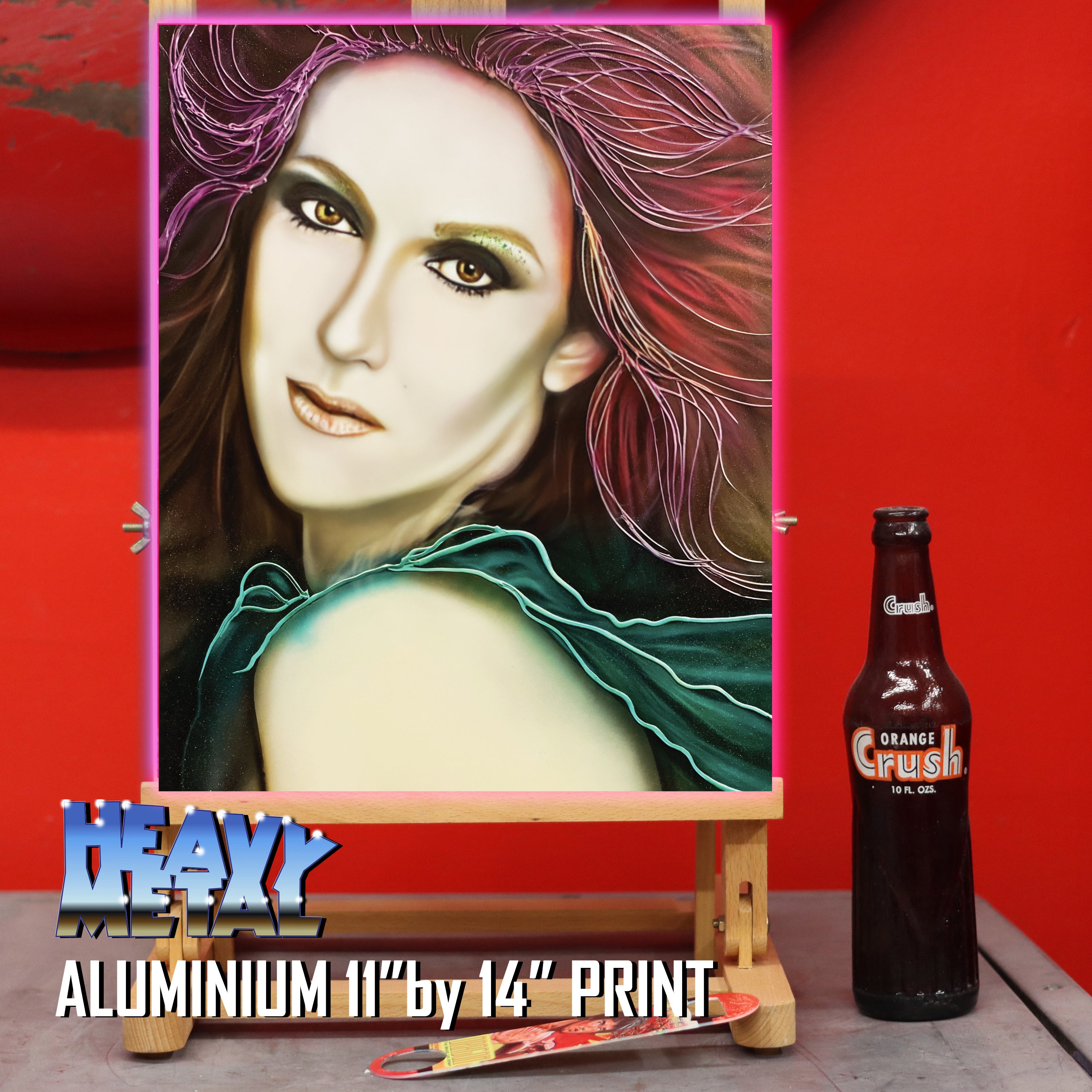 Celine Dion Celebrity portrait by Chris Tutty