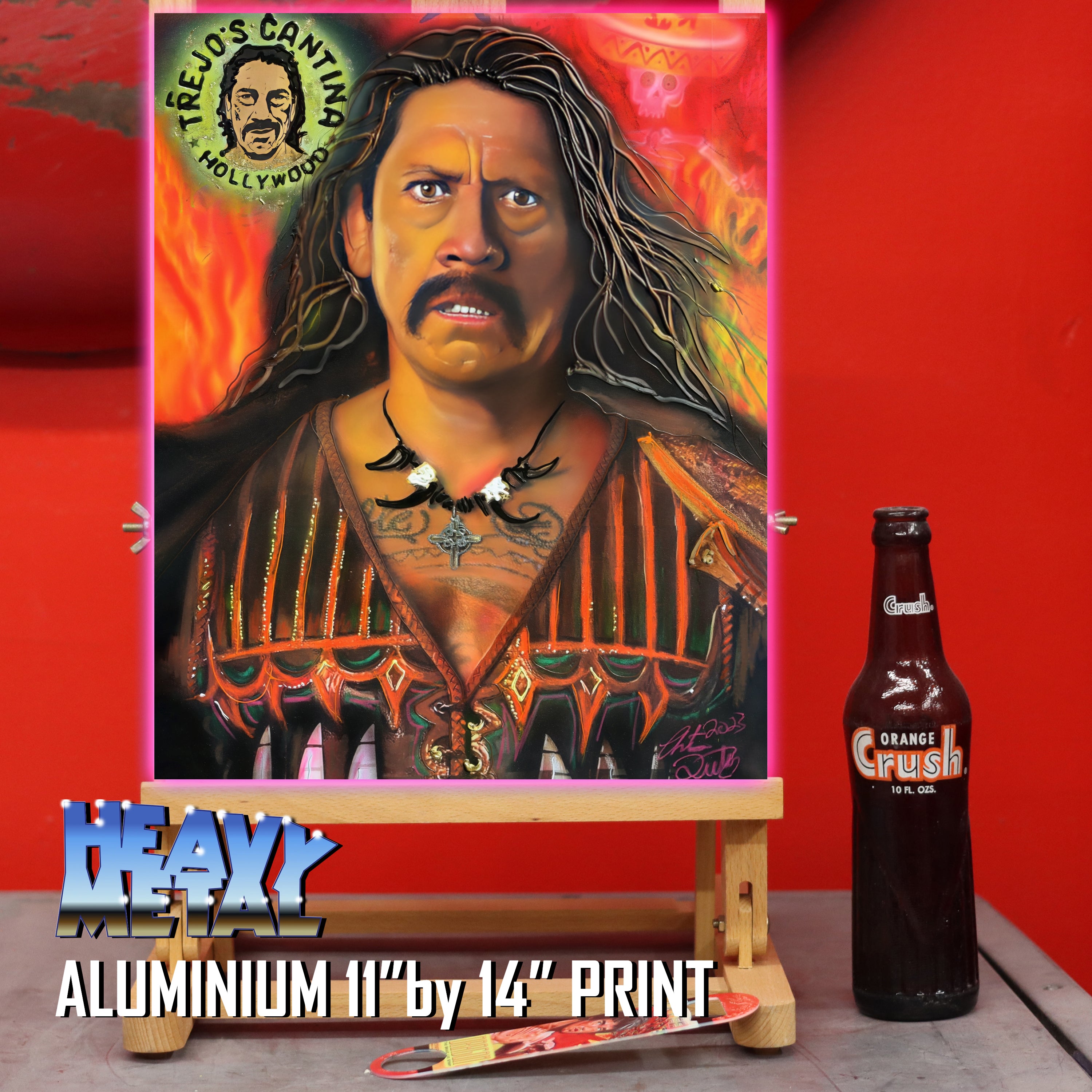 Danny Trejo Celebrity portrait by Chris Tutty