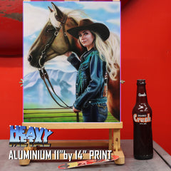 "Strength in Stillness " Amber Marshall portrait by Chris Tutty