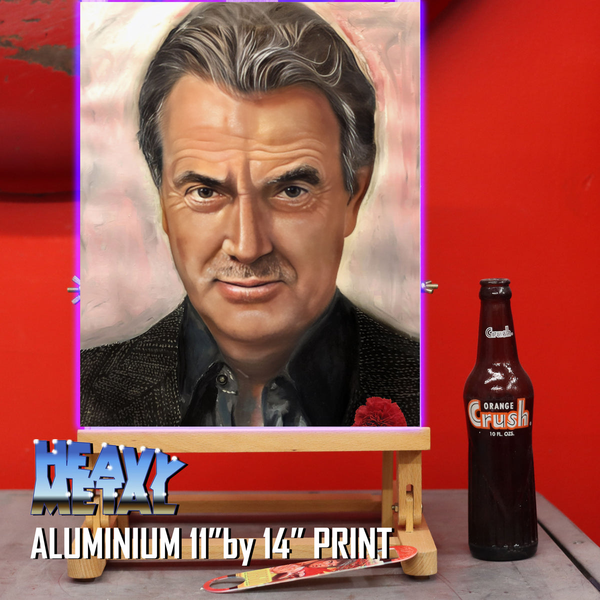 "Victor Newman" Eric Braeden Celebrity Portrait By Chris Tutty