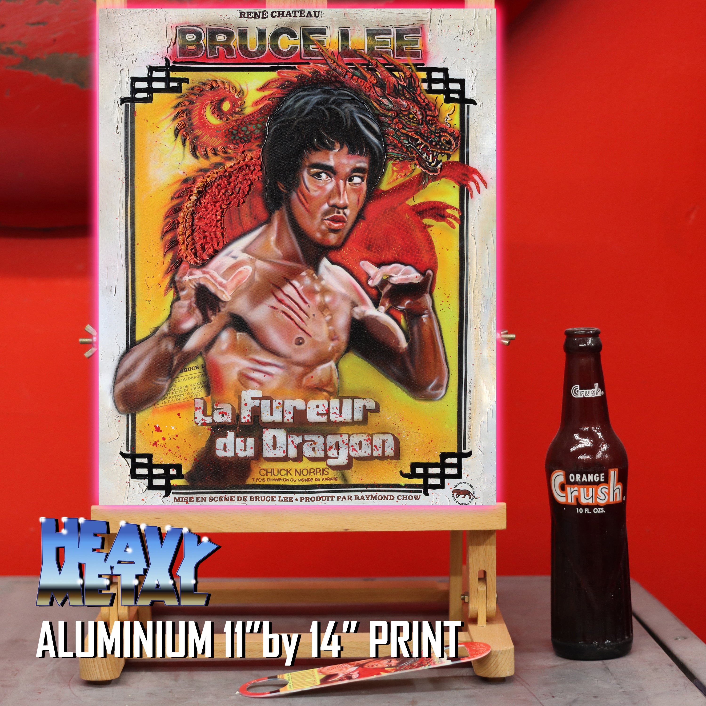 Brue Lee "Enter The Dragon ' By Chris Tutty