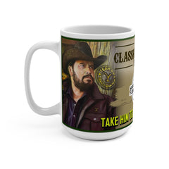 John and Rip Train station tours Mug 15oz