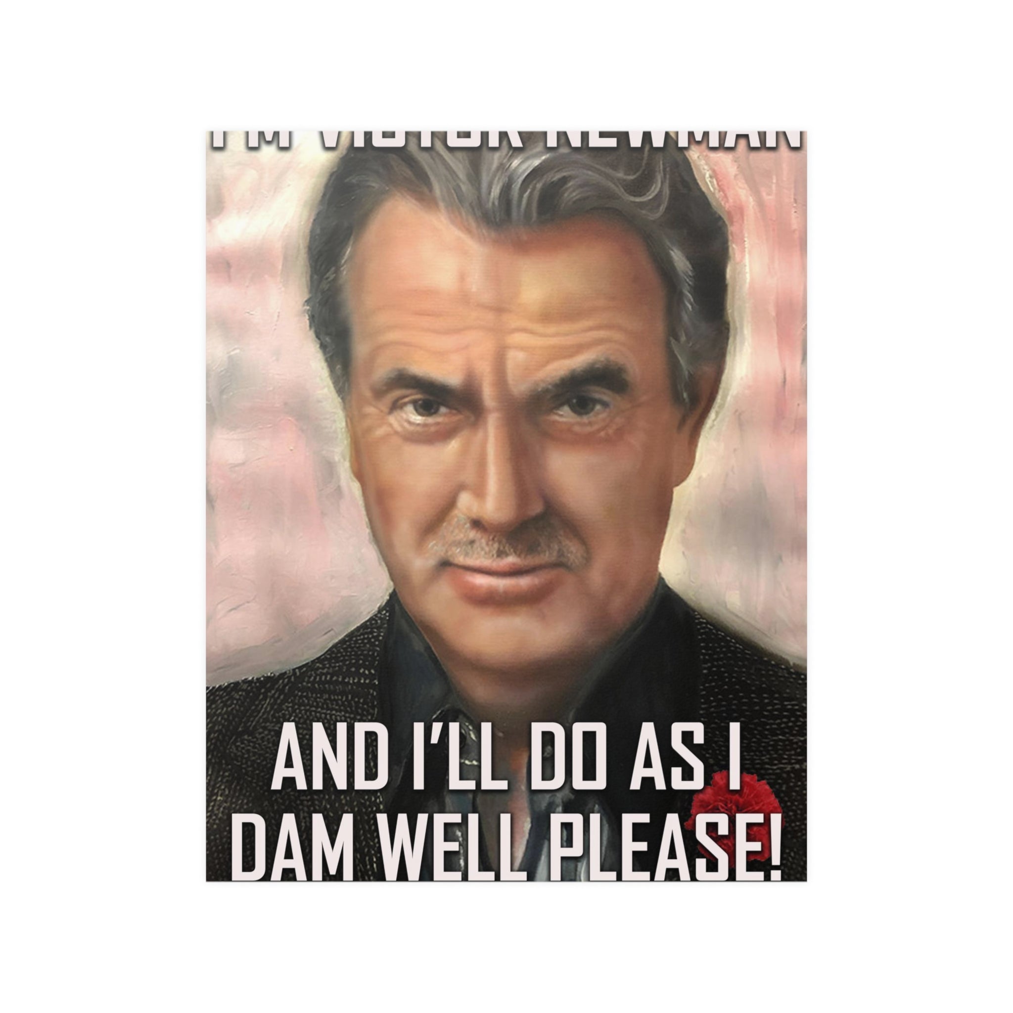 Victor Newman Poster