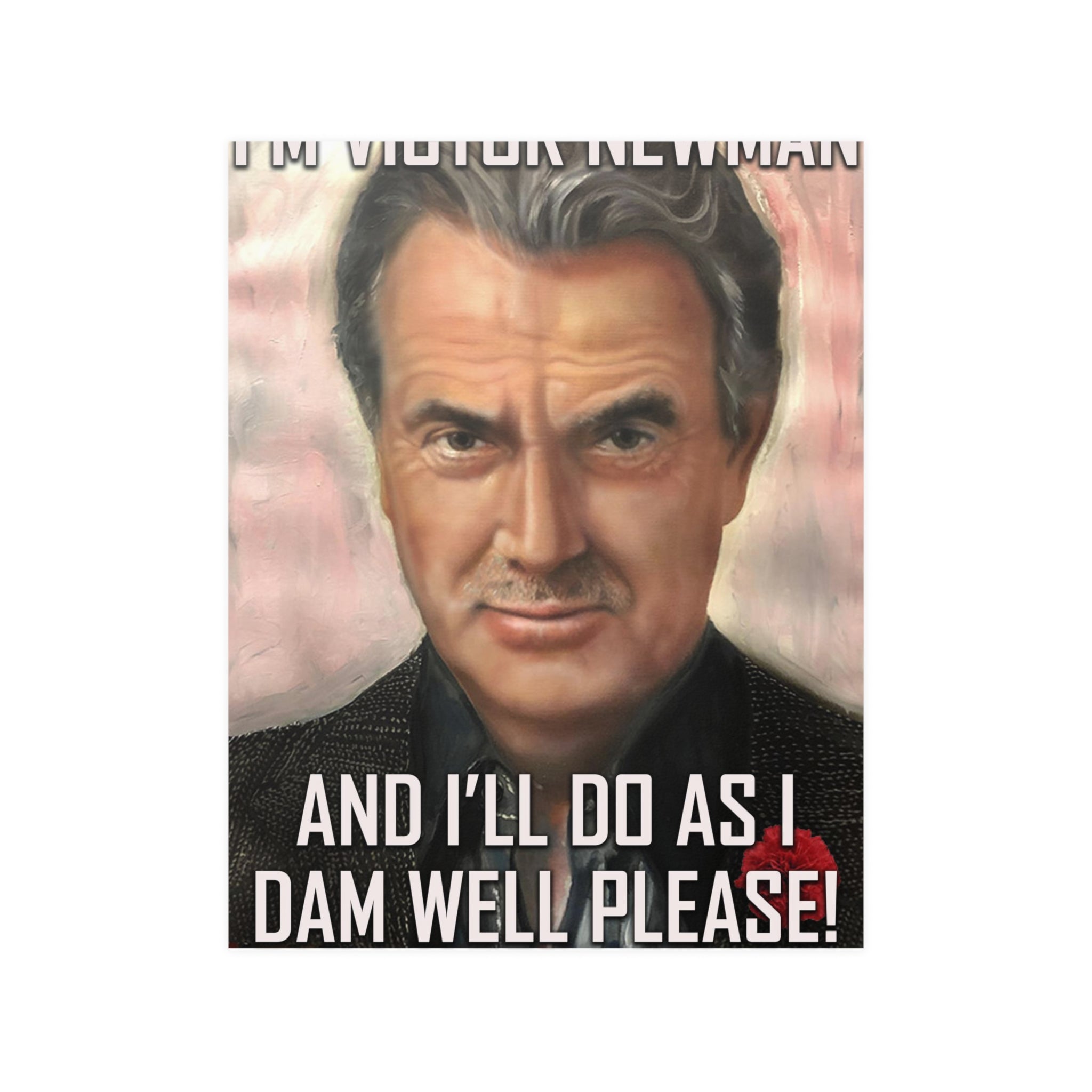 Victor Newman Poster