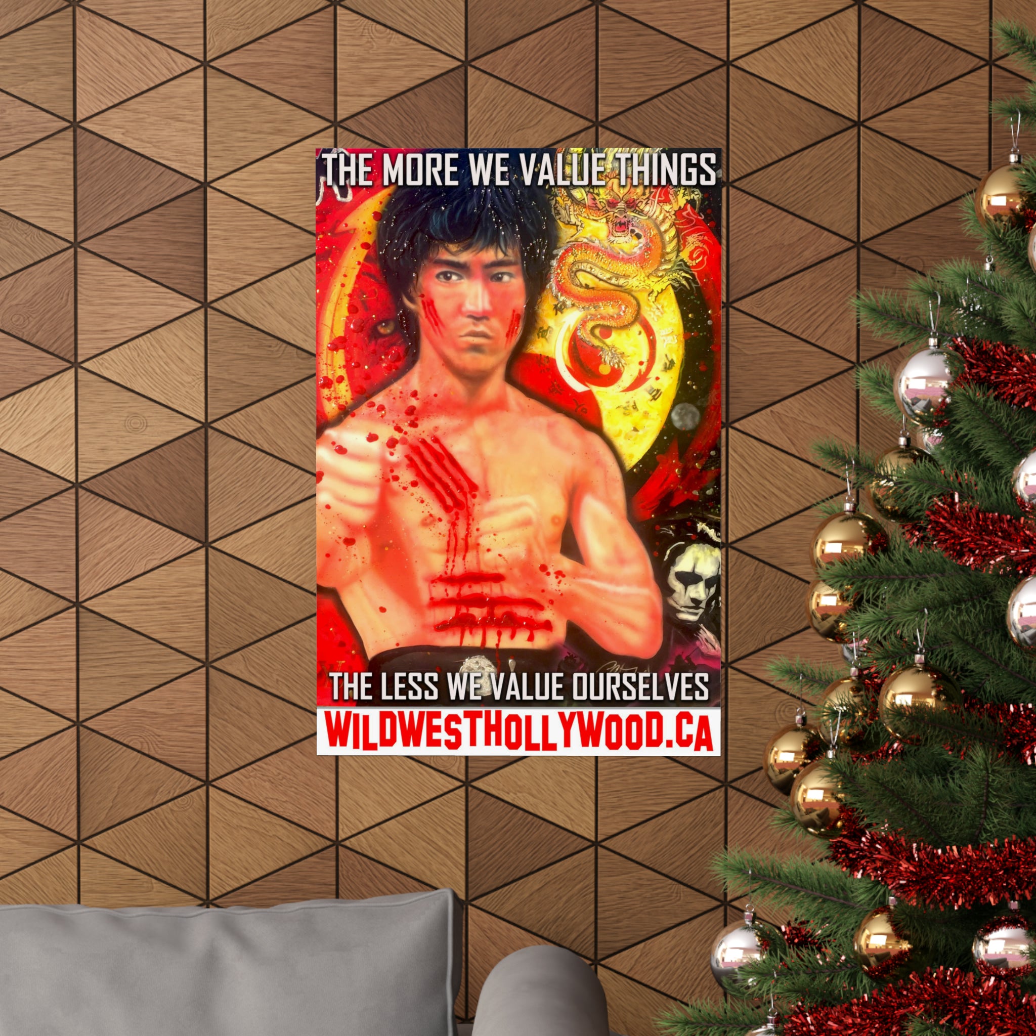 Bruce Lee Premium Matte vertical posters