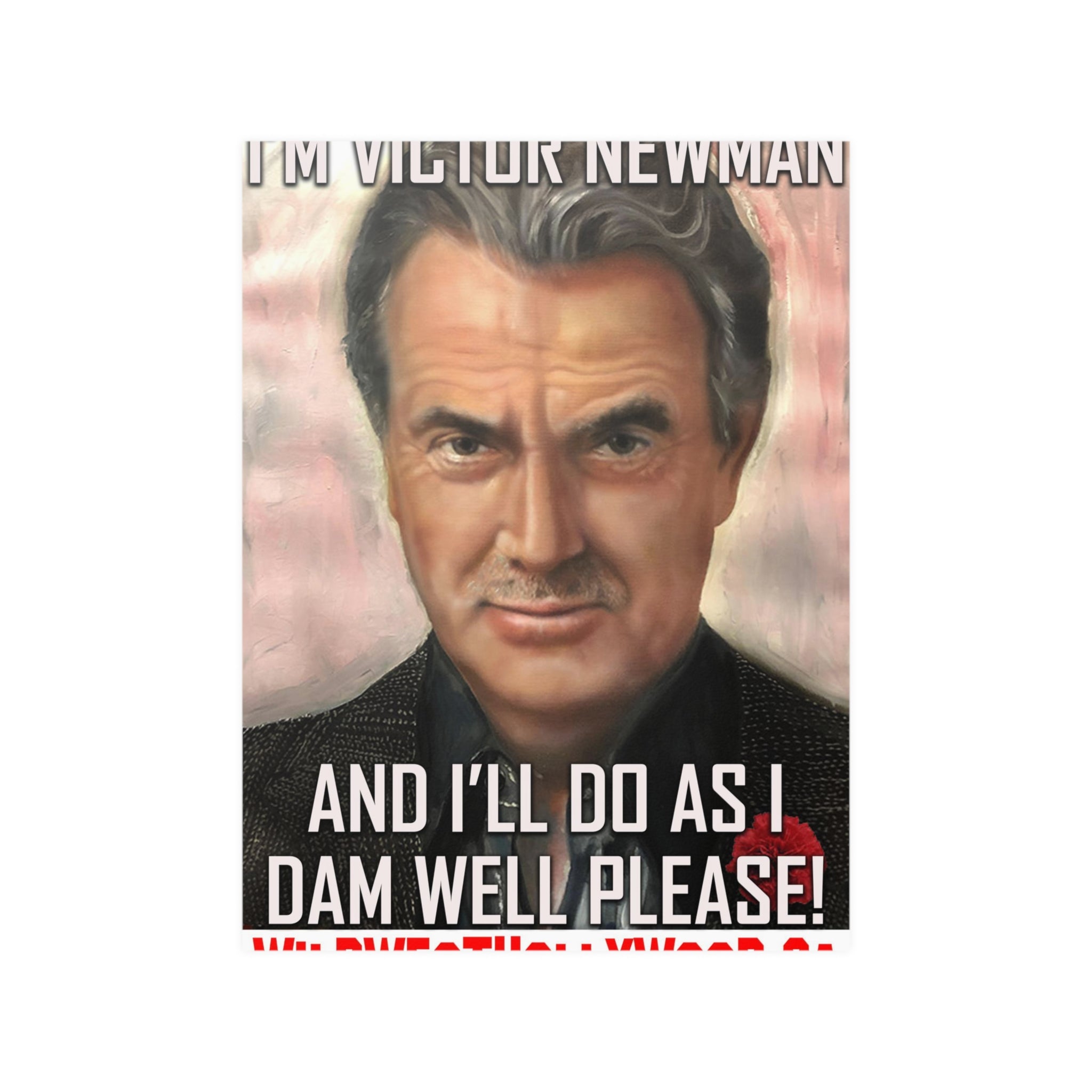 Victor Newman Poster