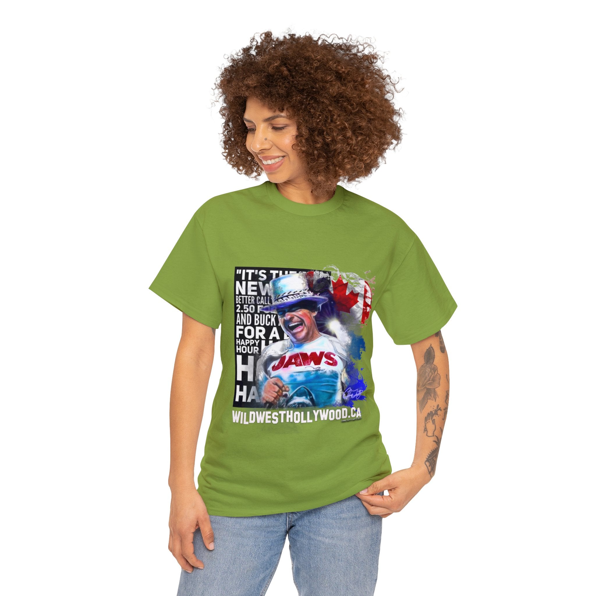 The Hip Unisex Heavy Cotton Tee