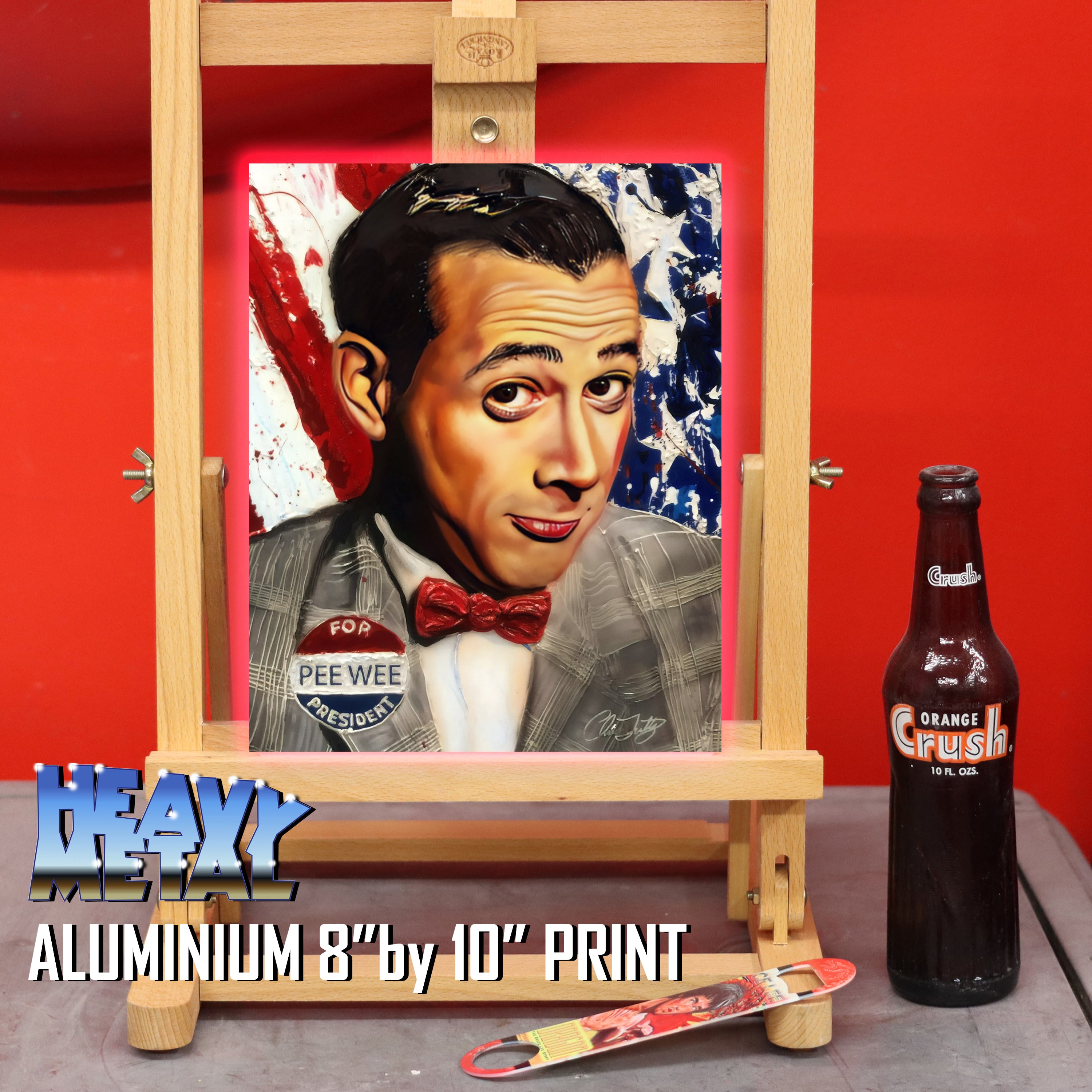 Pee Wee for Pres Canvas by Chris Tutty