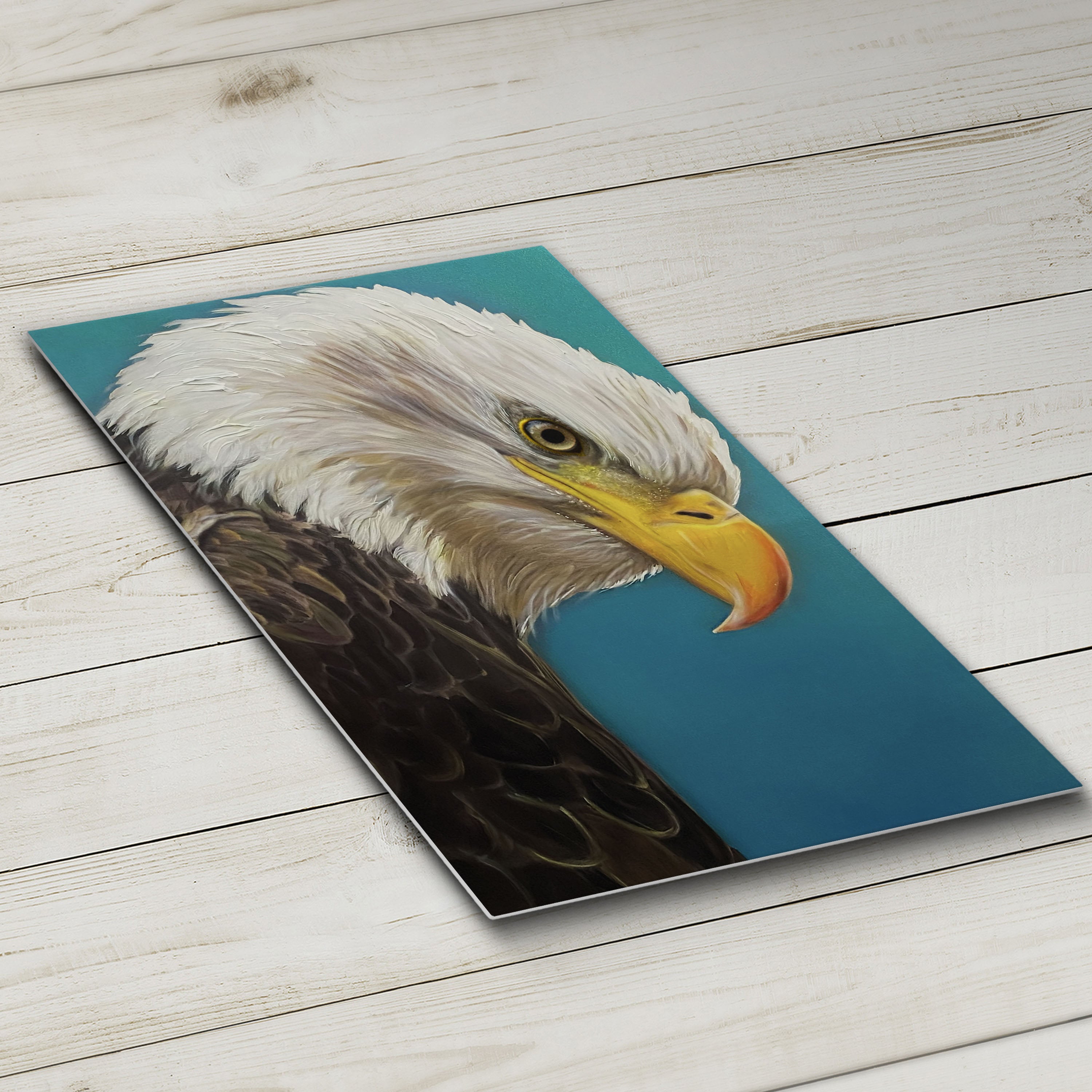 "Majestic Blad Eagle" Celebrity Portrait By Chris Tutty