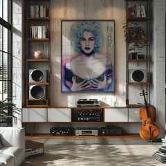 "Madonna" Portrait By Chris Tutty