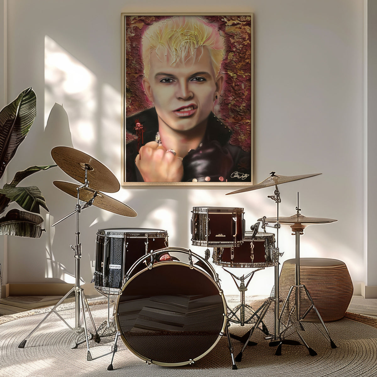 "REBEL YELL"  Billy Idol By Chris Tutty