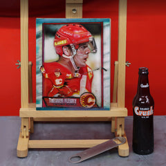 Theo Fleury portrait by Chris Tutty