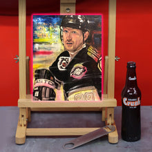 Gretzky L.A. Kings celebrity portrait by Chris Tutty