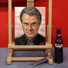 "Victor Newman" Eric Braeden Celebrity Portrait By Chris Tutty