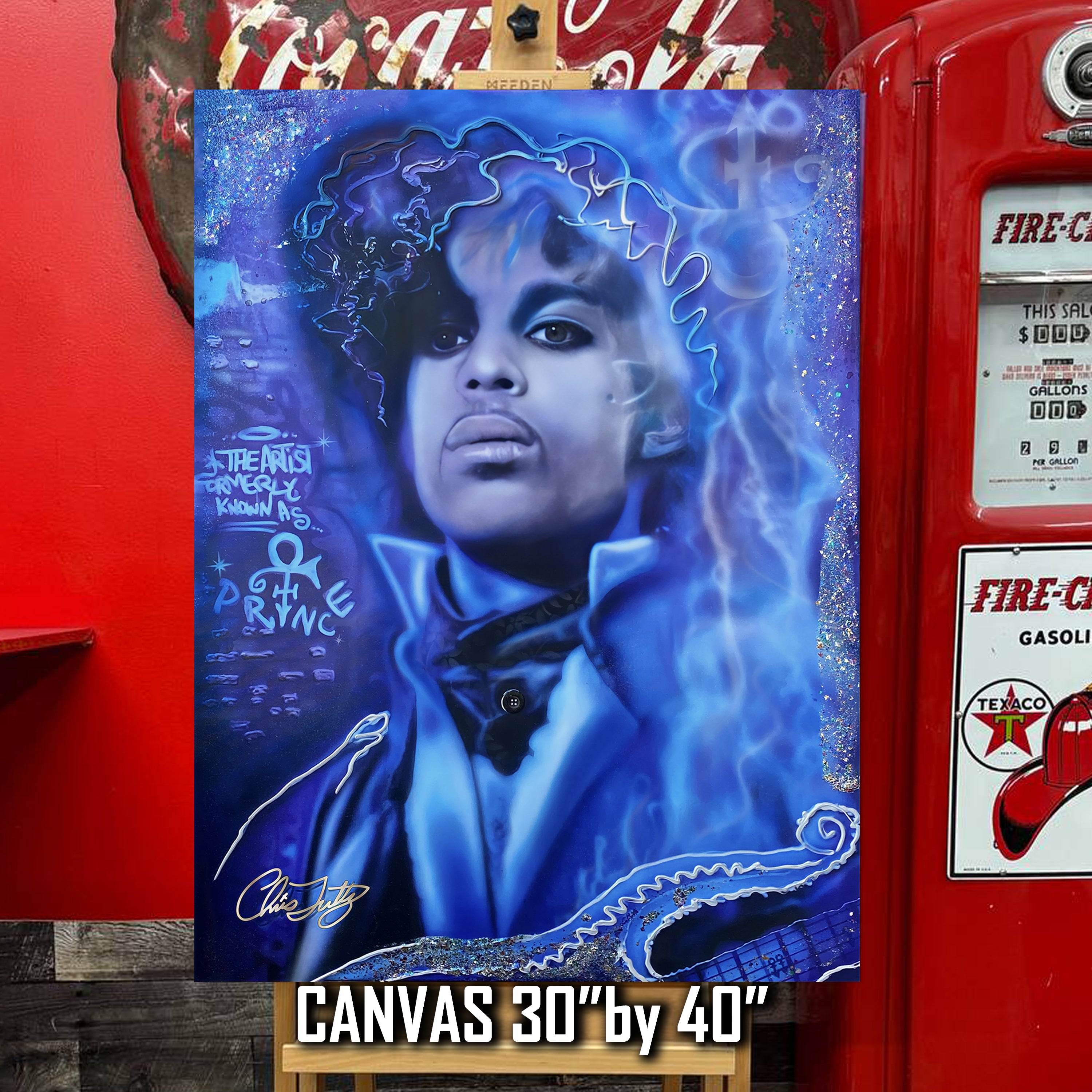 "Artist Formally know as Prince "  By Chris Tutty