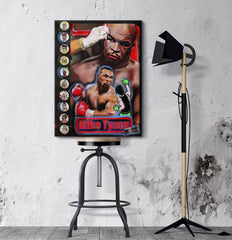 "Iron Mike: The Champ’s Punch-Out!!" Mike Tyson portrait by Chris Tutty