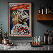 'The Wall" Mikka Kiprusoff portrait by Chris Tutty