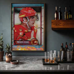 Theo Fleury portrait by Chris Tutty