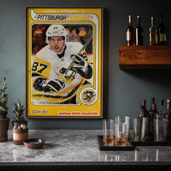 'Sid the Kid" Sidney Crosby portrait by Chris Tutty