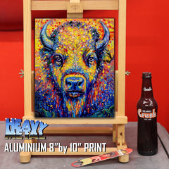 Bison Canvas Art - Guardians of the Grasslands by Chris Tutty