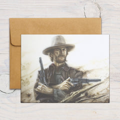 Clint Eastwood "Josey Wales" Greeting card