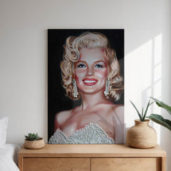 "White Wedding" Marilyn Monroe Portrait By Chris Tutty