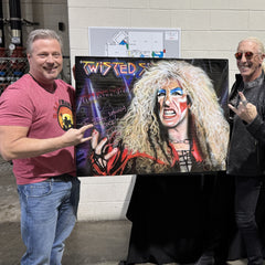 Dee Snider Canvas Art by Chris Tutty - I Still Wanna Rock Twisted Sister