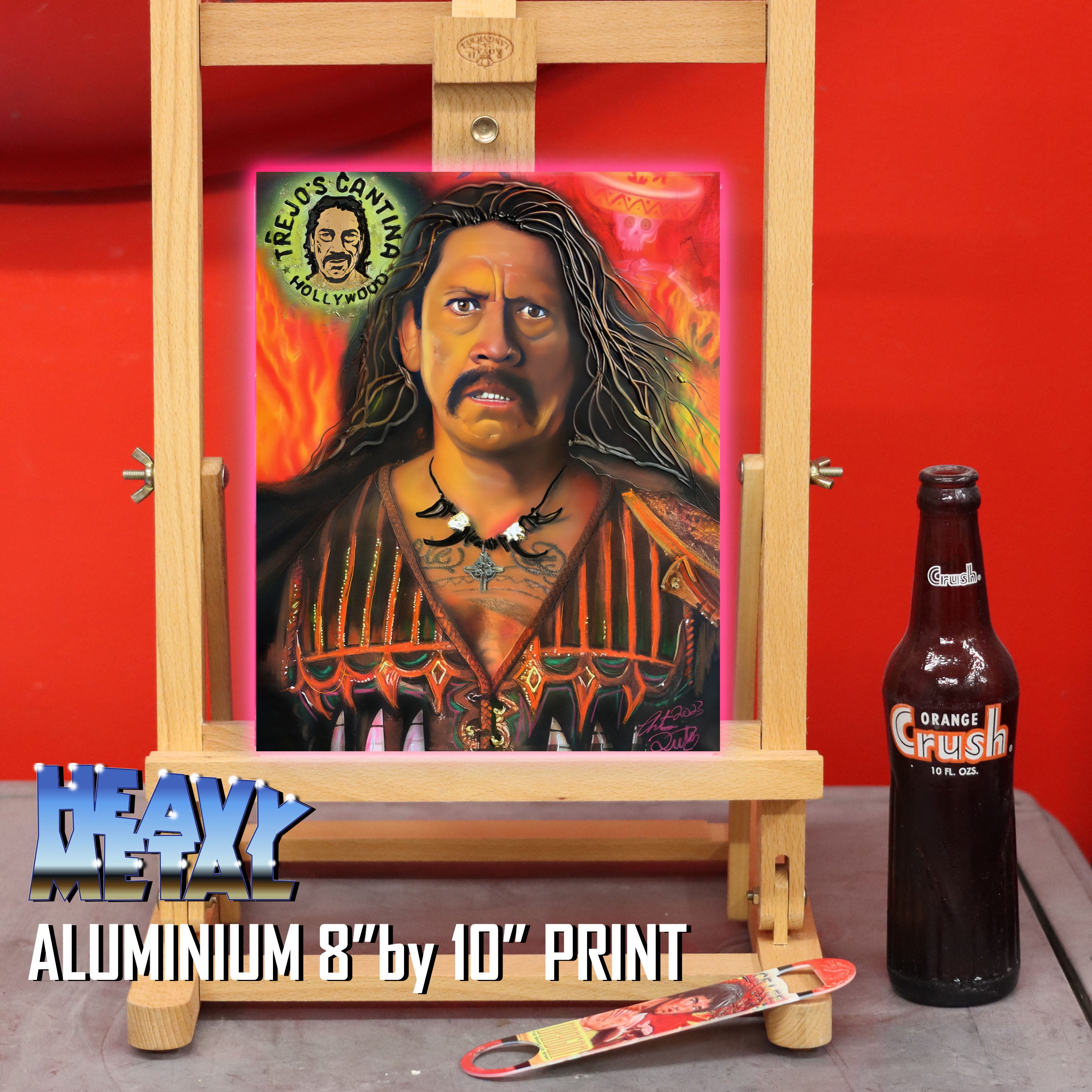 Danny Trejo Celebrity portrait by Chris Tutty