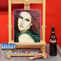 Celine Dion Celebrity portrait by Chris Tutty