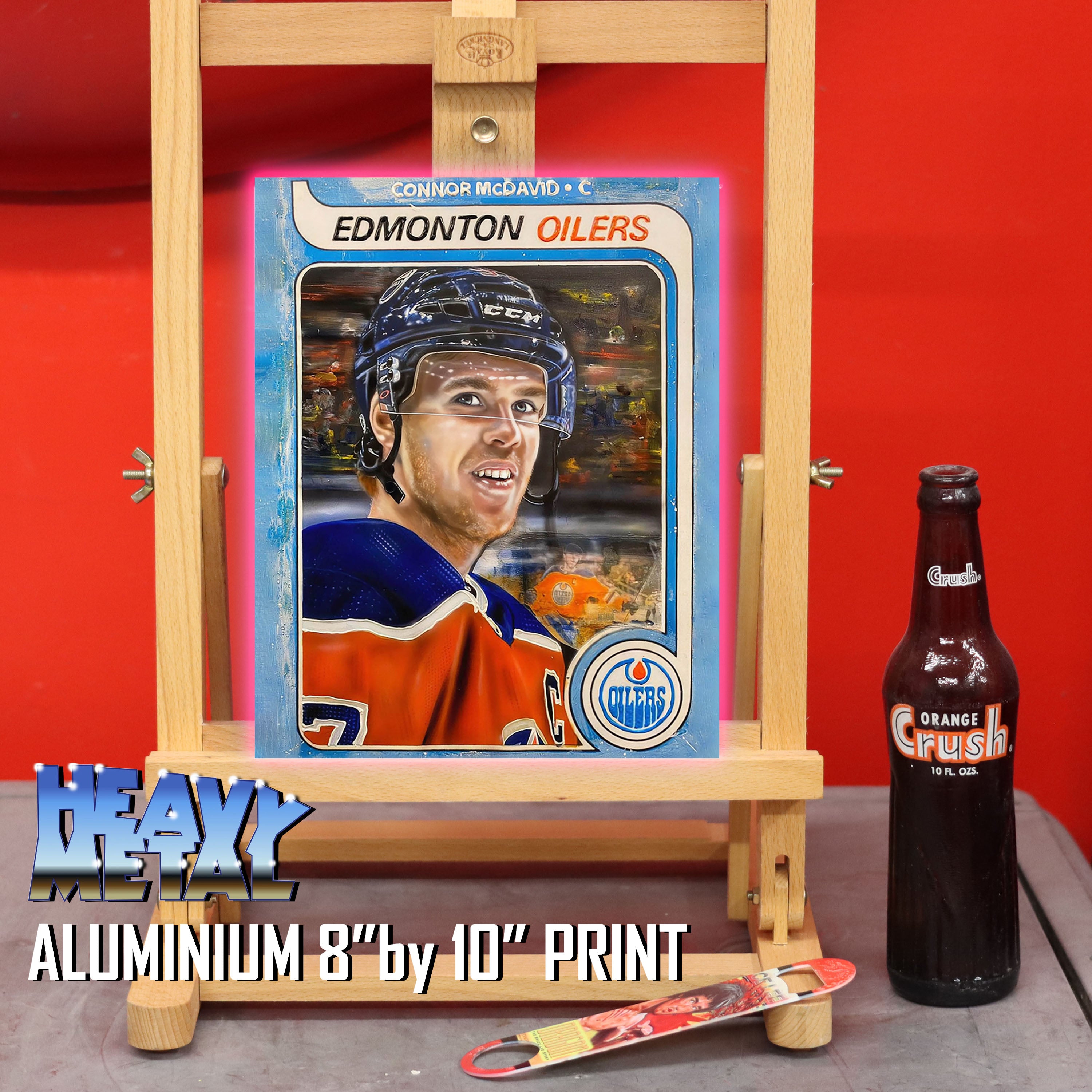 "Future Legend" Connor McDavid Celebrity portrait by Chris Tutty