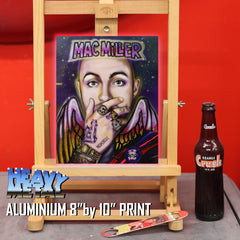 "In Flight" Mac Miller celebrity portrait by Chris Tutty