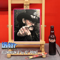 "Lemmy at the Vibe"  – Motorhead canvas celebrity portrait