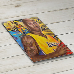 Kobe Bryant Celebrity portrait by Chris Tutty