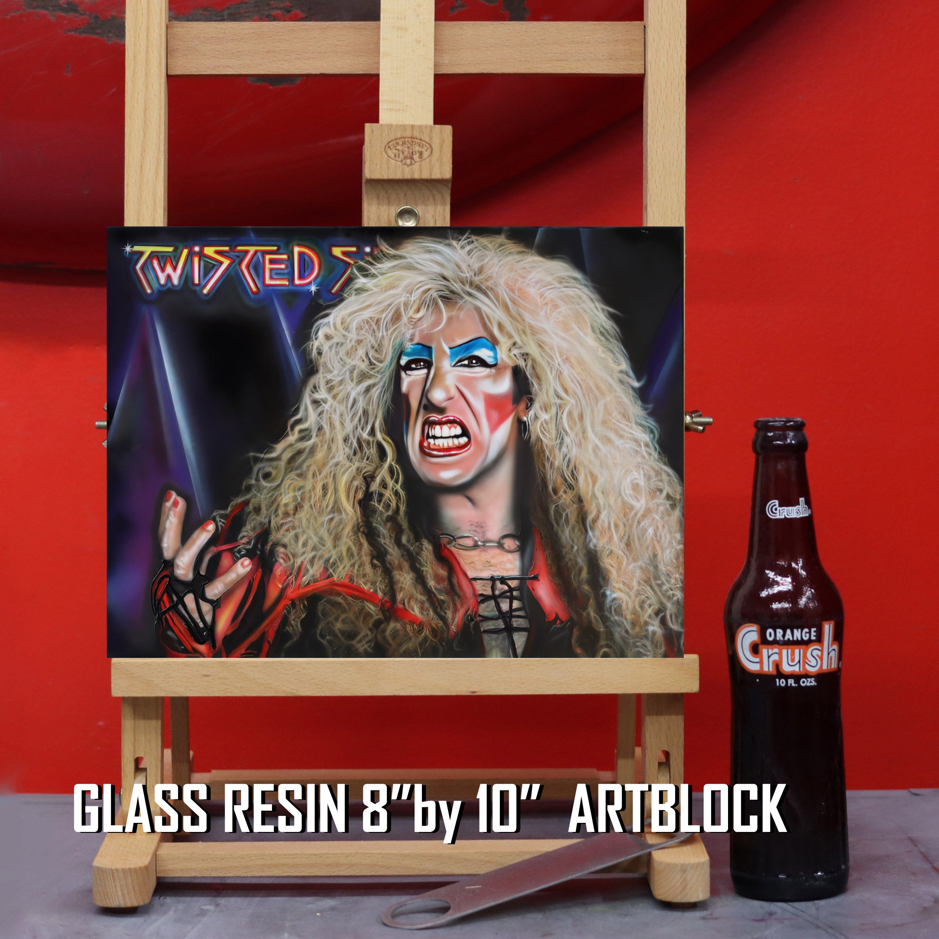 Dee Snider Canvas Art by Chris Tutty - I Still Wanna Rock Twisted Sister
