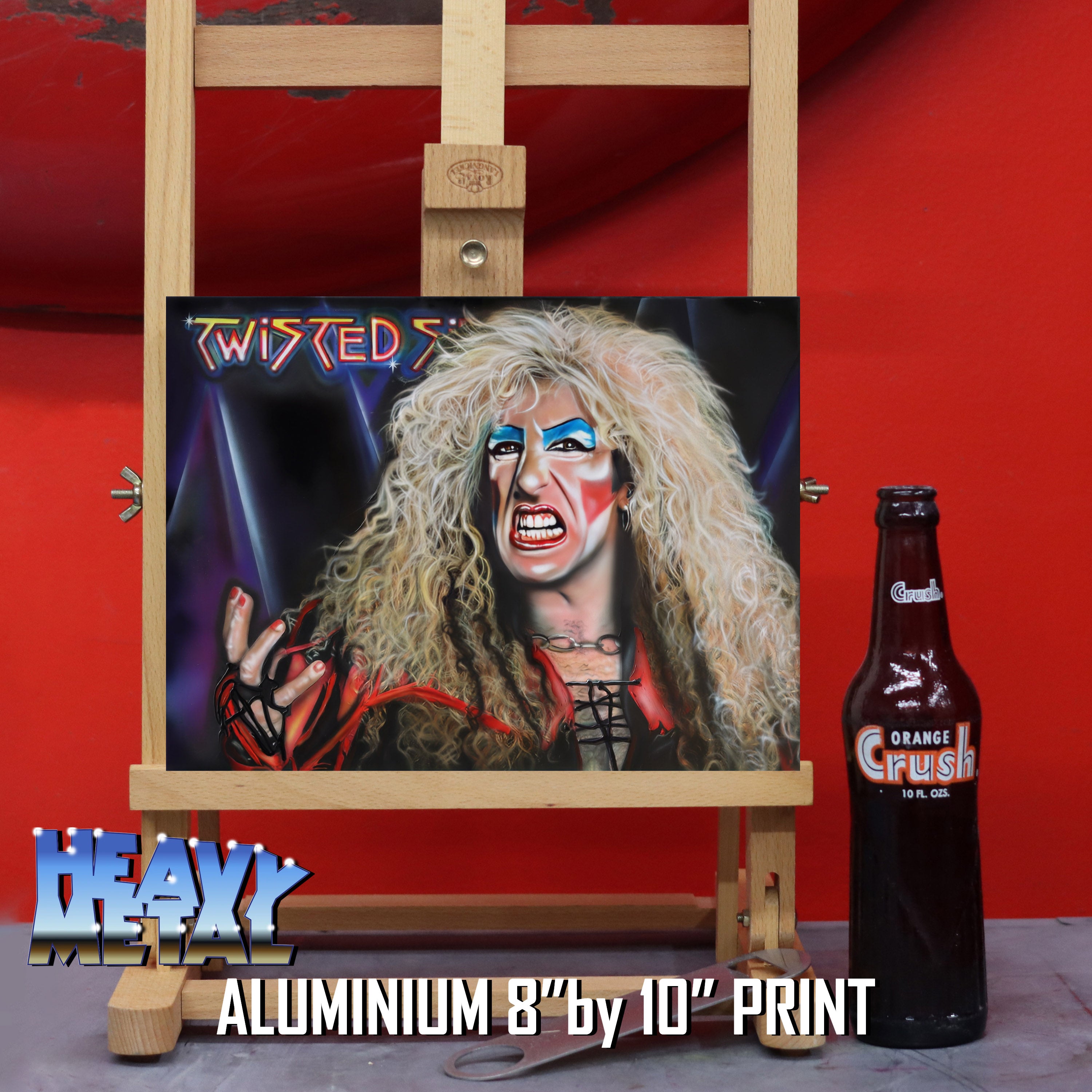 Dee Snider Canvas Art by Chris Tutty - I Still Wanna Rock Twisted Sister
