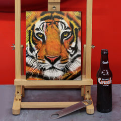 "Tige by the Tail" Portrait By Chris Tutty