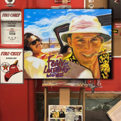 Fear and Loathing celebrity portrait by Chris Tutty