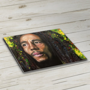 Bob Marley celebrity portrait by Chris Tutty